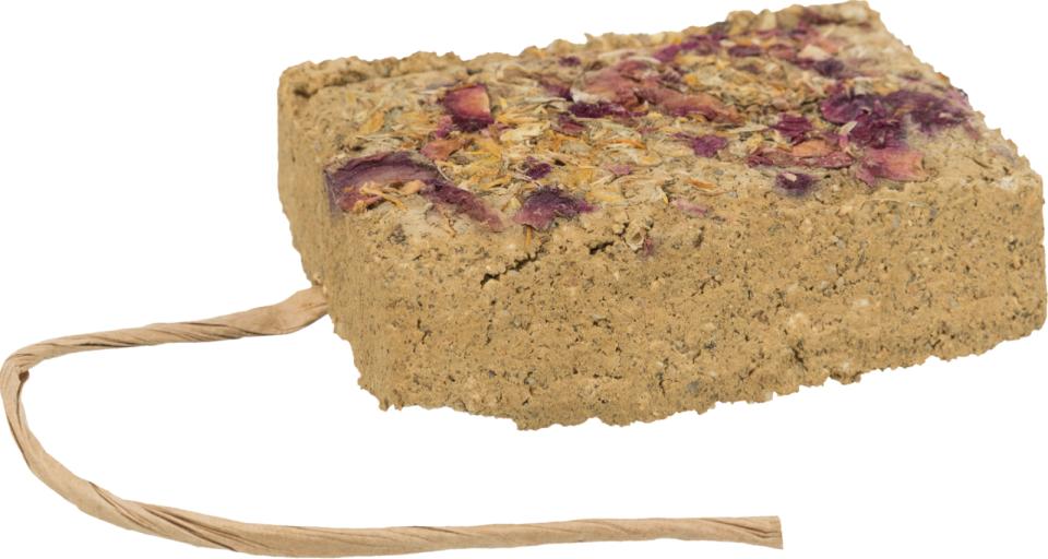 Clay Stone with flowers