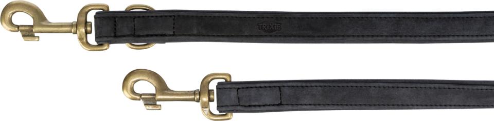 Trixie Pure justerbart hundeline, skinn