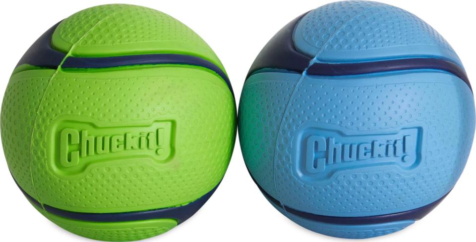 CHUCKIT Sniff fetch bolde (bacon og peanutbutterduft)