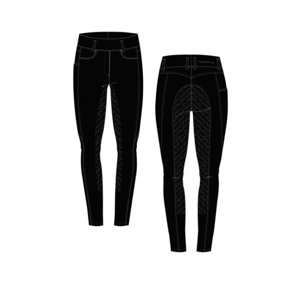 Equipage Kalea fullgrip ridtights för barn