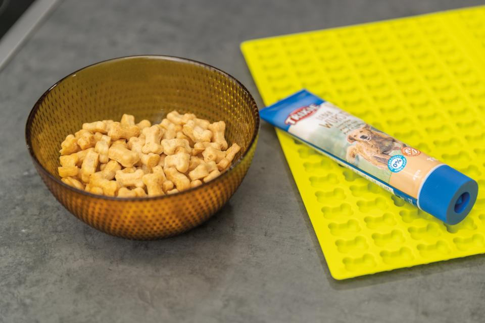 Bagemåtte i silicone, ben