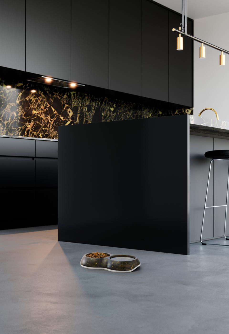 Savic Delice Dobbel plastskål