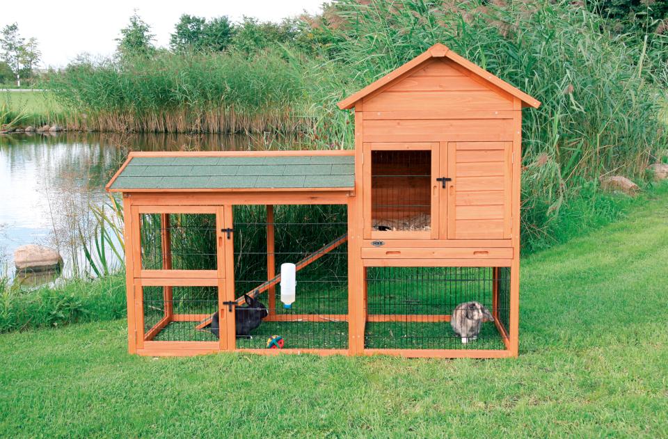 Trixie natura udendørs bur med løbegård