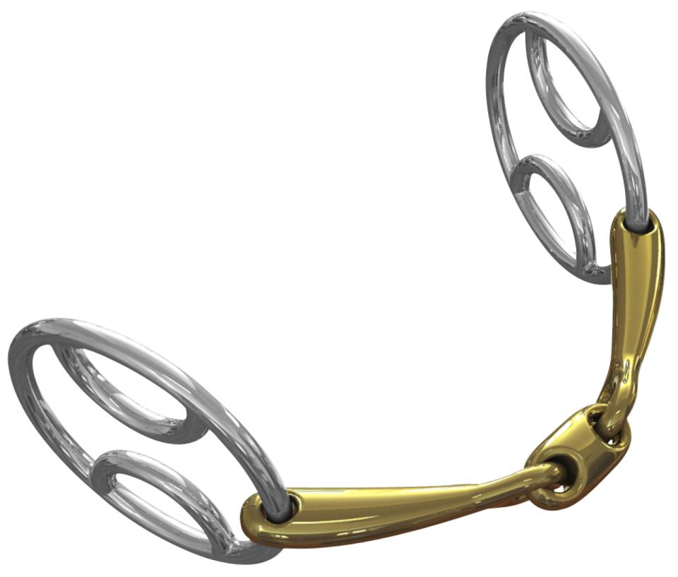 Neue Schule PONY TRANZ LOZENGE T10mm, BEVAL 45 mm ring