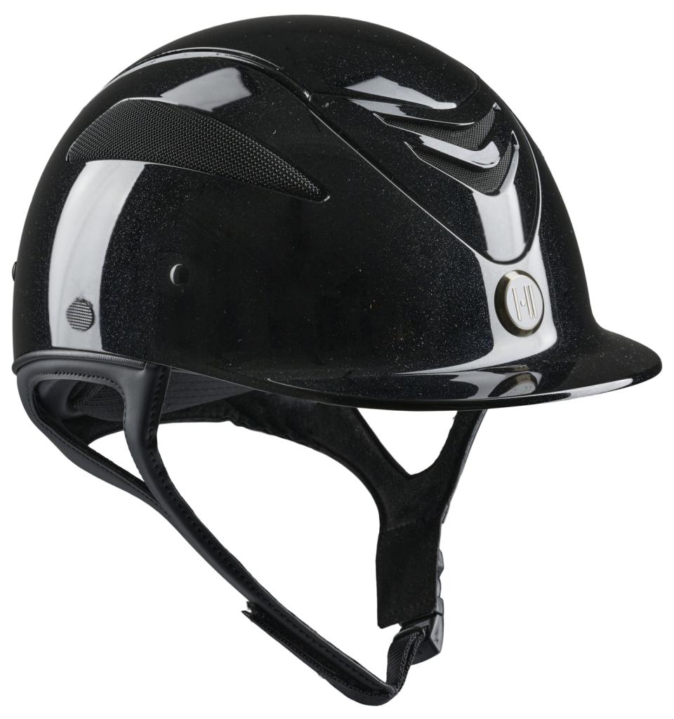 One K Defender Pro ridehjelm Glossy med shimmer effekt