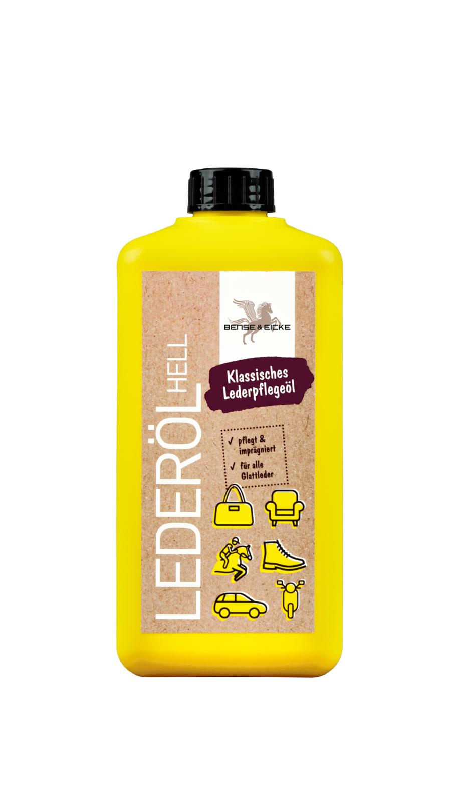 Bense & Eicke Lys læderolie, 500 ml