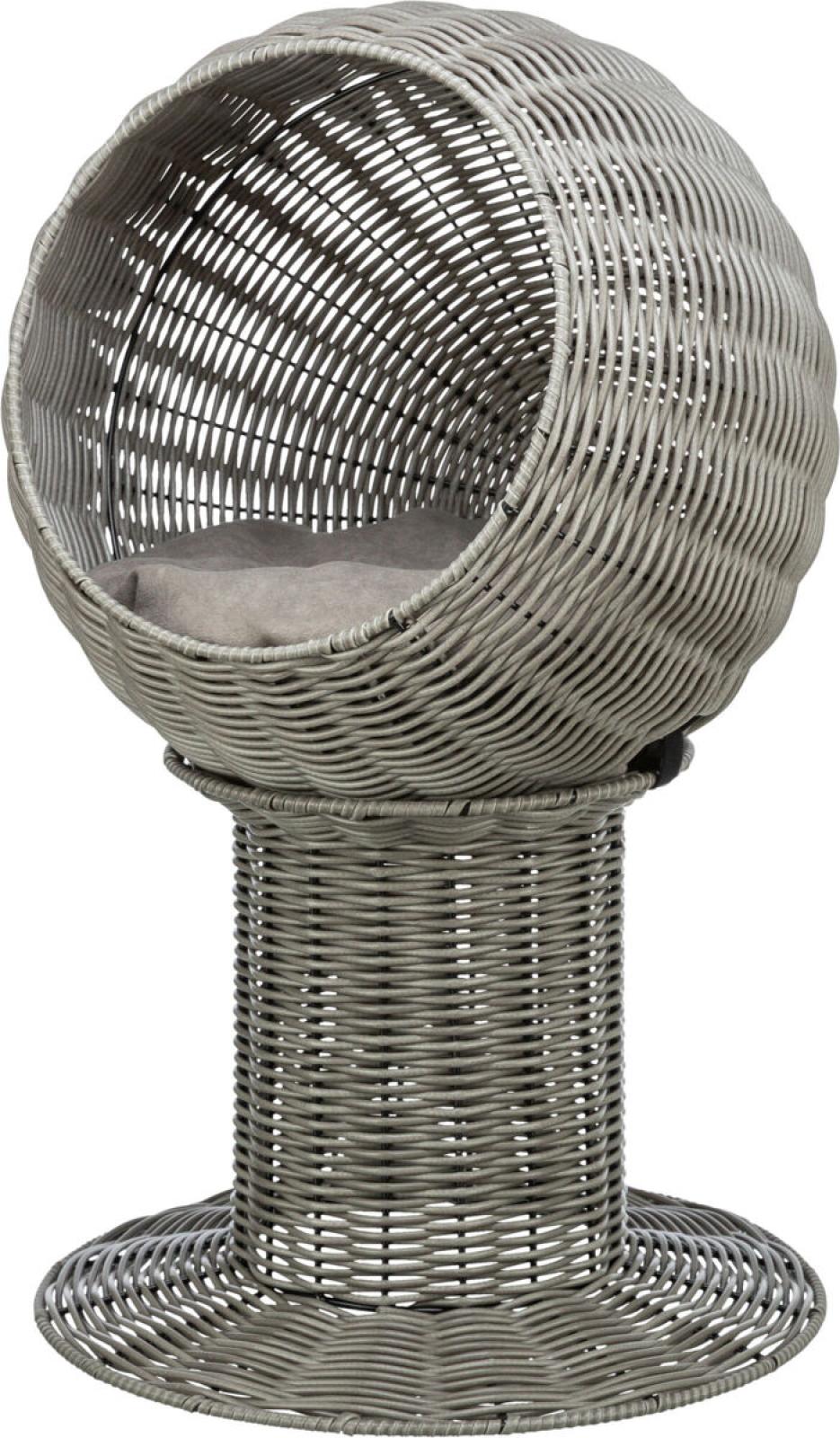 Trixie Amalia kattehule, polyrattan, rund