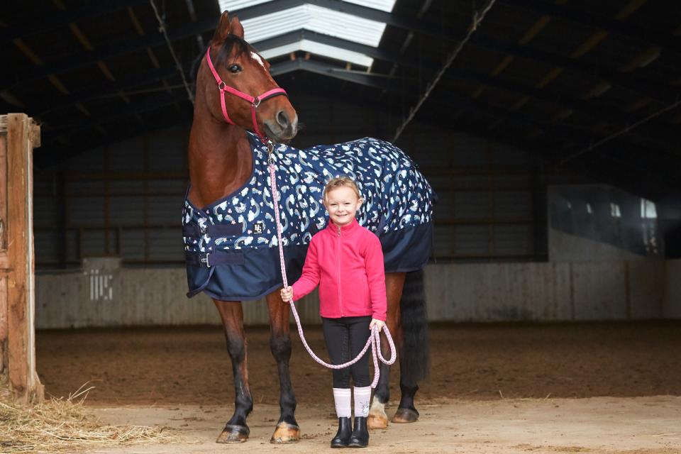 Equipage Gilly Kinder Fleecejacke zum Reiten