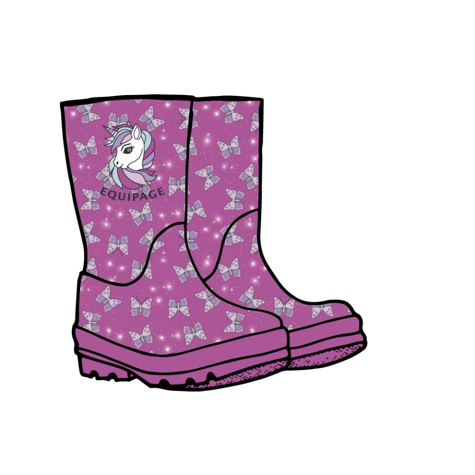 Equipage Butterfly gummistøvler