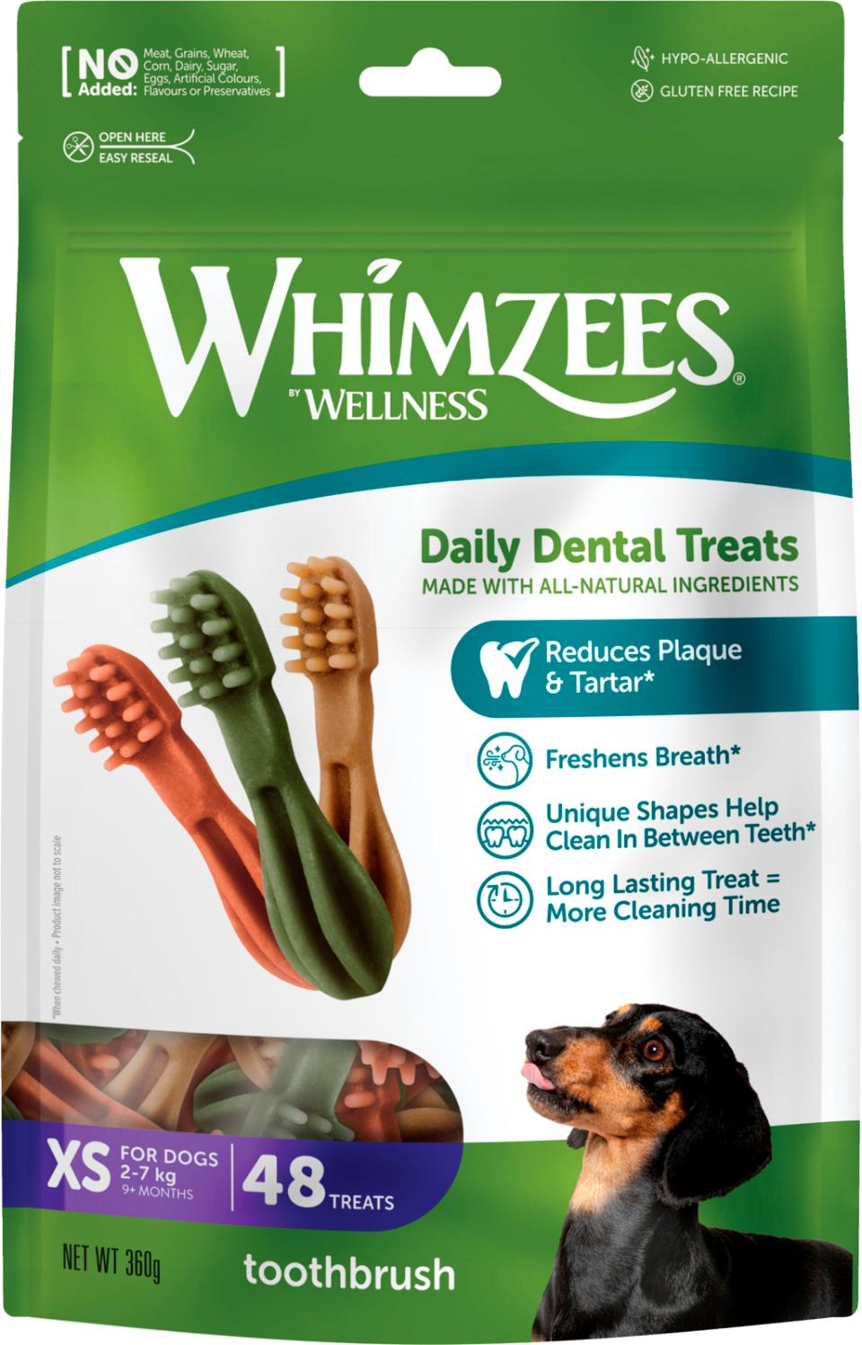 Whimzees Toothbrush Star XS til meget små hunde