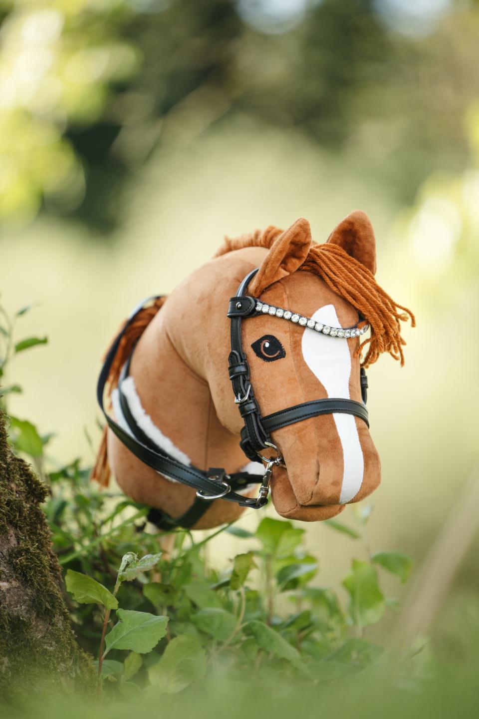 My Hobby Horse martingale, black