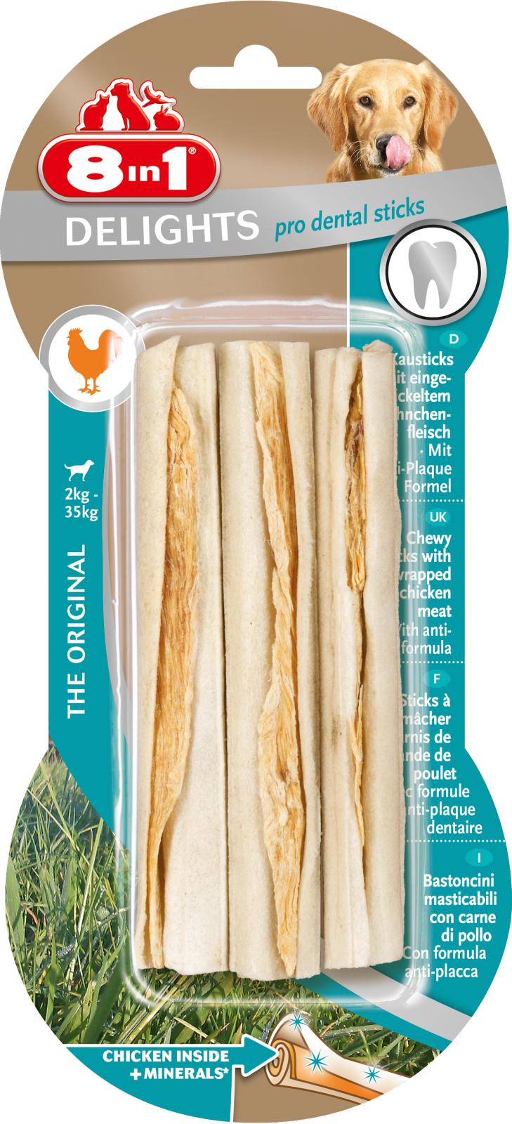 8in1 Delights ProDental Sticks