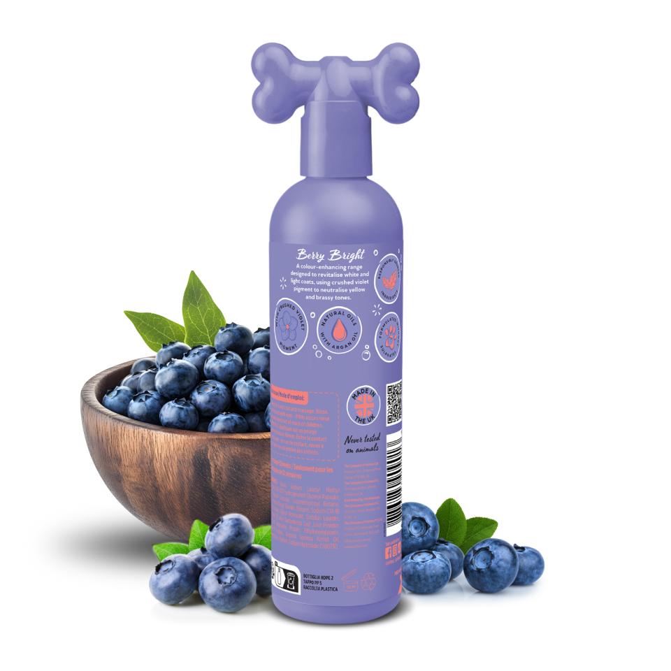 Pet Head Berry Bright Whitening Shampoo