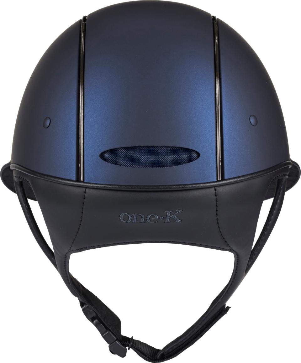 One K MIPS Avance ridhjälm - matt topp, krom pipe