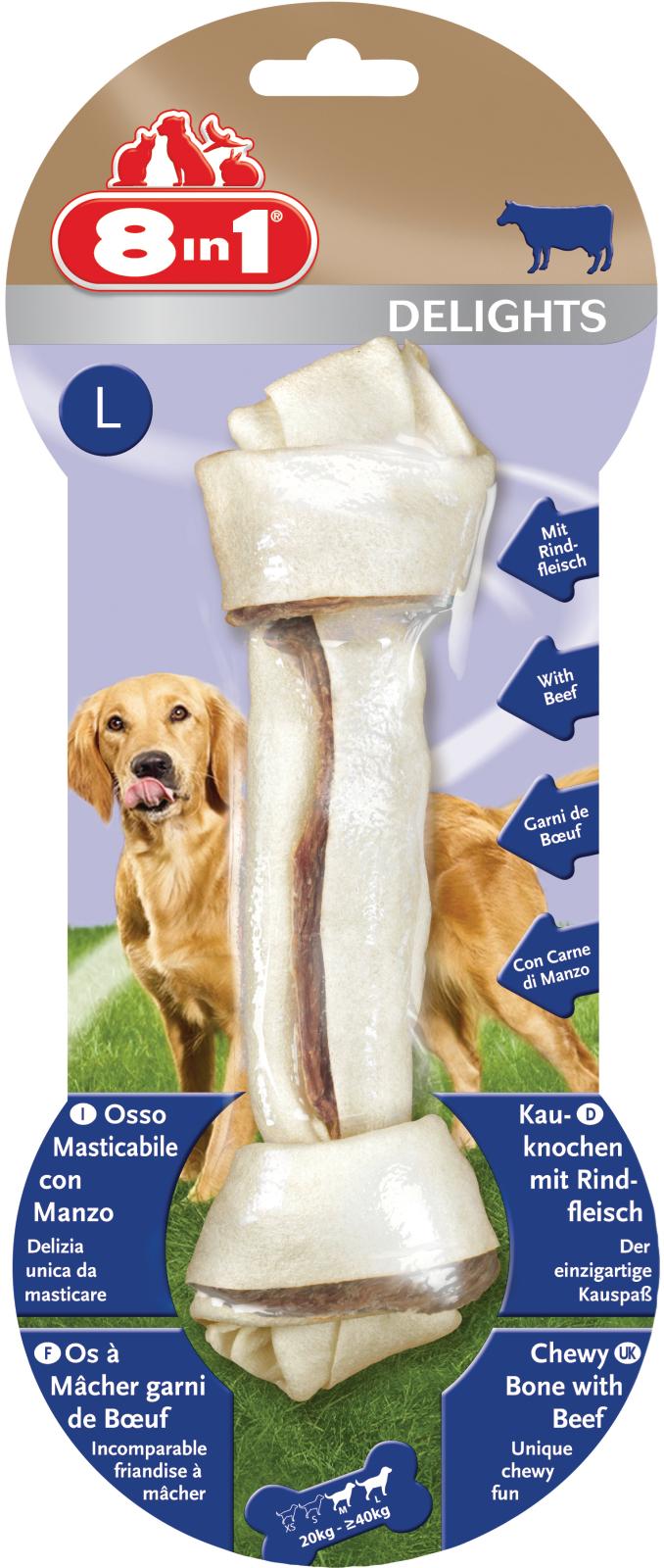 8in1 Delights tyggeben med oksekød