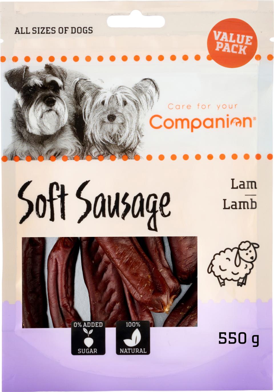 Companion Soft Sausage (lam) - Value Pack