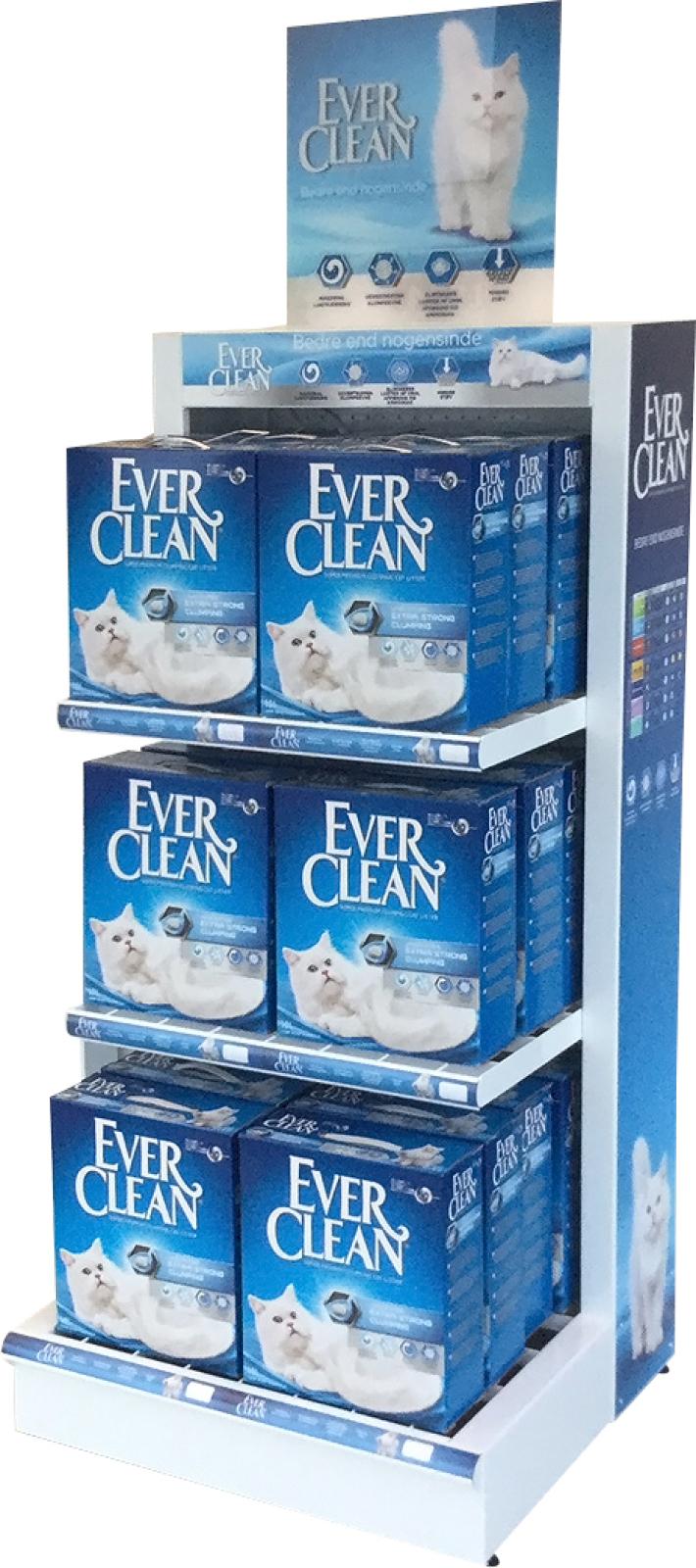Ever Clean Lille gulvdisplay