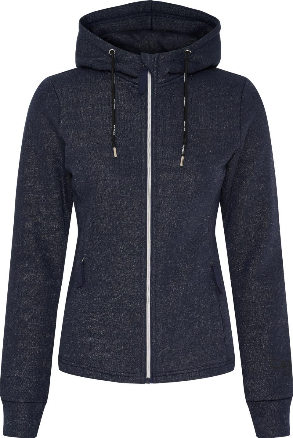 CATAGO Natalie hoodie med lynlås