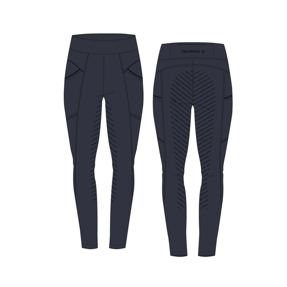 Equipage Vanda ride tights med fullgrip