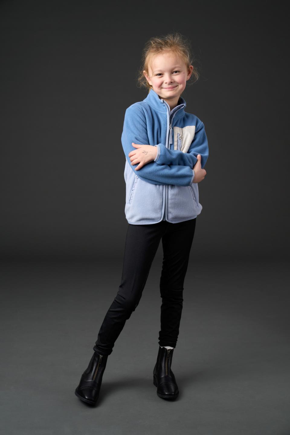 Equipage Thea zip cardigan für kinder