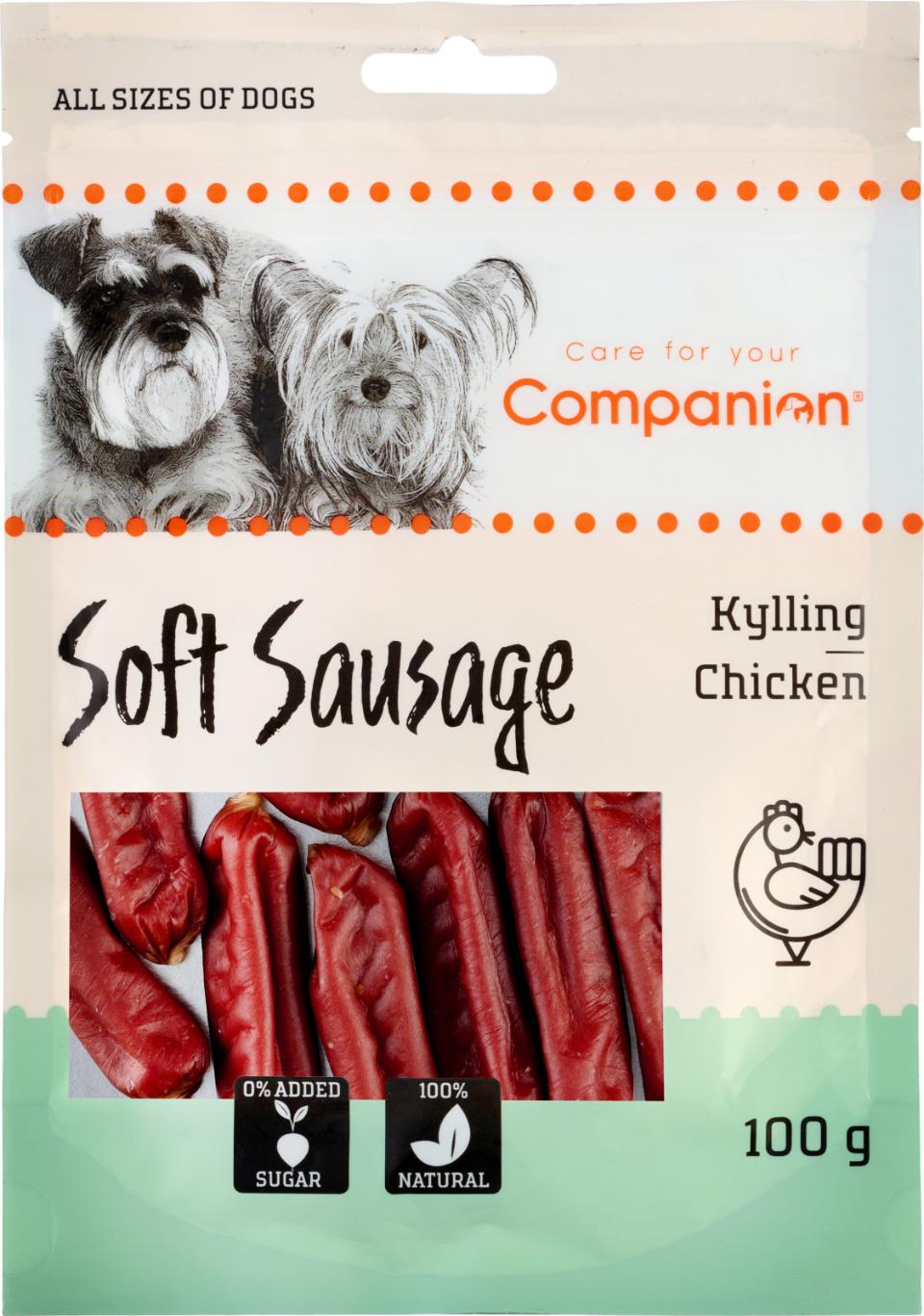 Companion Soft Sausage (kylling)