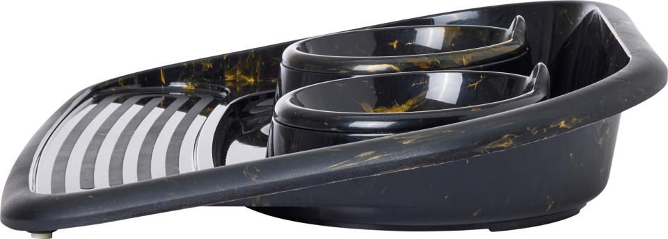 Savic Butler foderbakke med 2 skåle