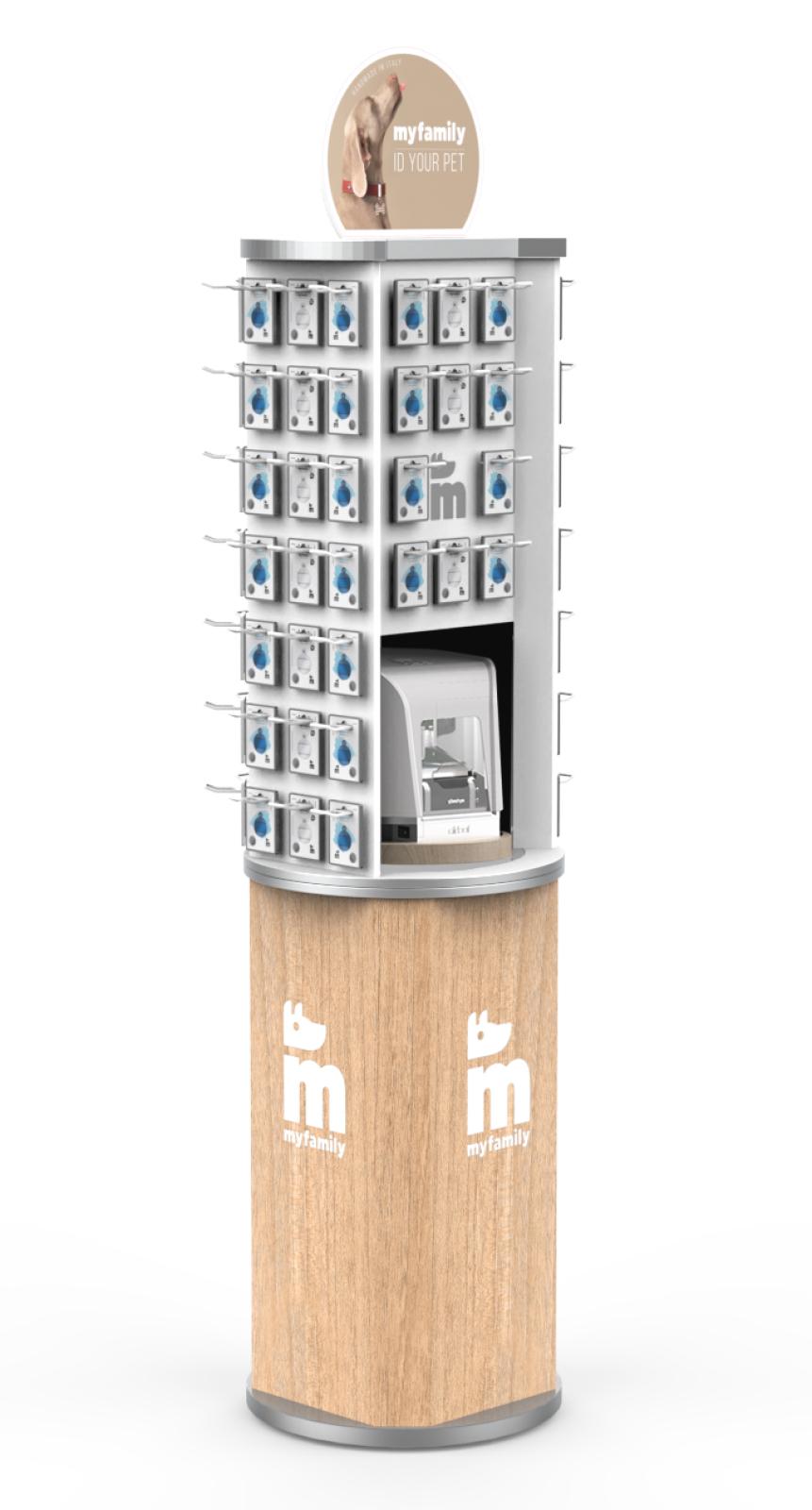 MyFamilyShop Dreje display stand 88 kroge
