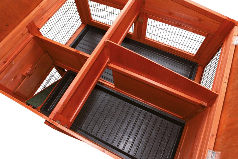 Trixie natura udendørs bur XL med løbegård