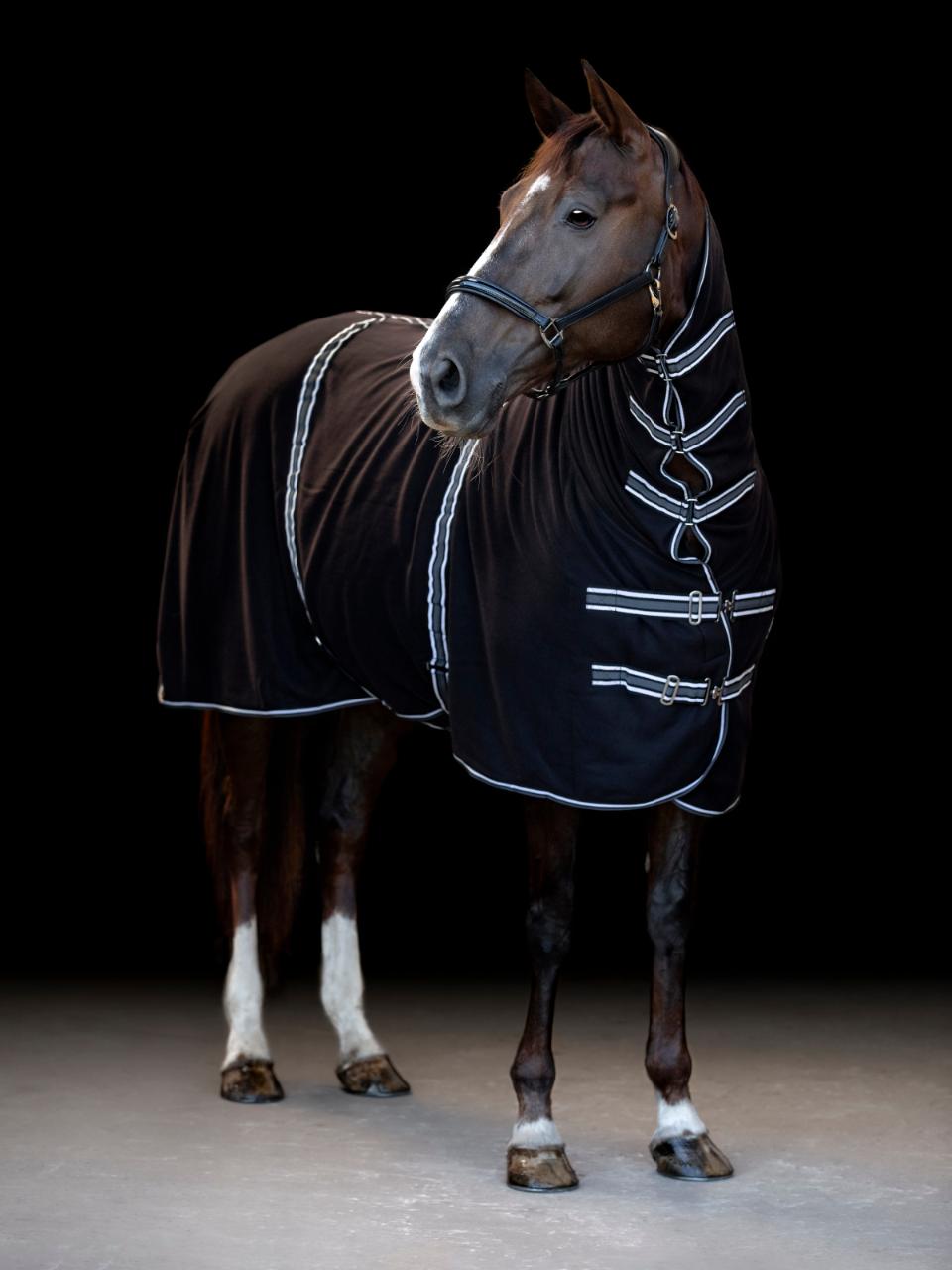 HG Fleece Decke mit Halsteil