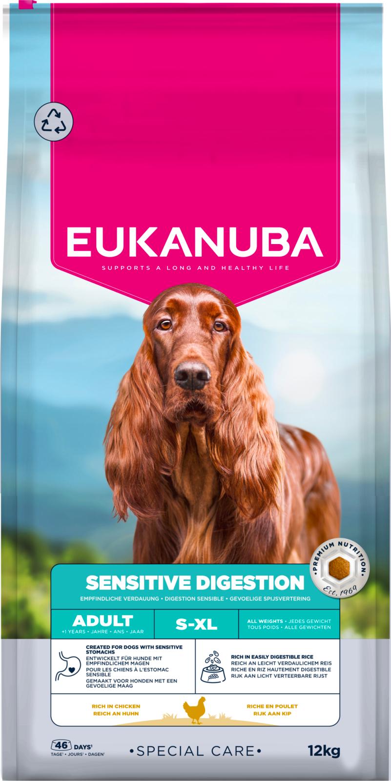 Eukanuba DailyCare Adult All Breeds Sensitive Digestion