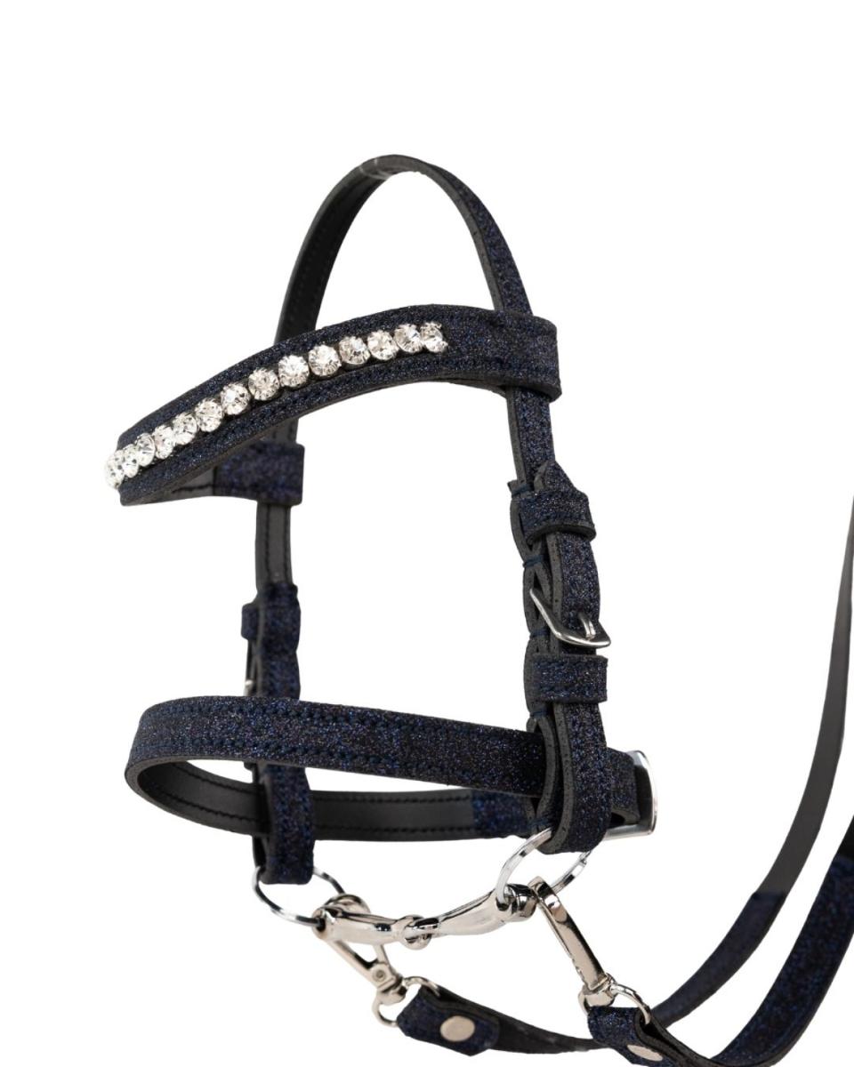 My Hobby Horse-trense, navy glitter