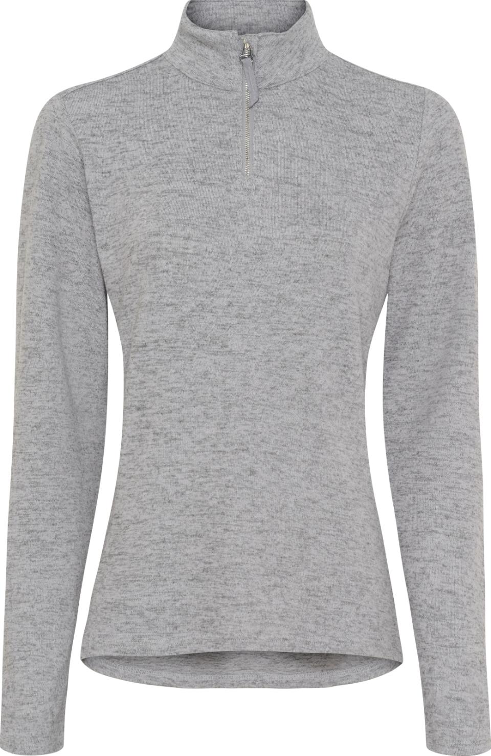 Equipage Stacey langærmet half-zip rideshirt