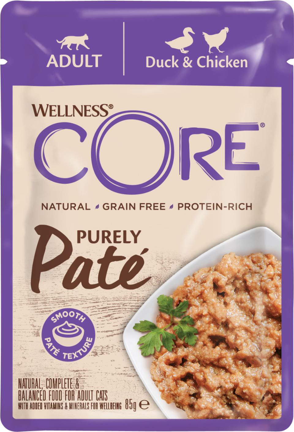 CORE Cat Purely Pate Adult, and & kylling