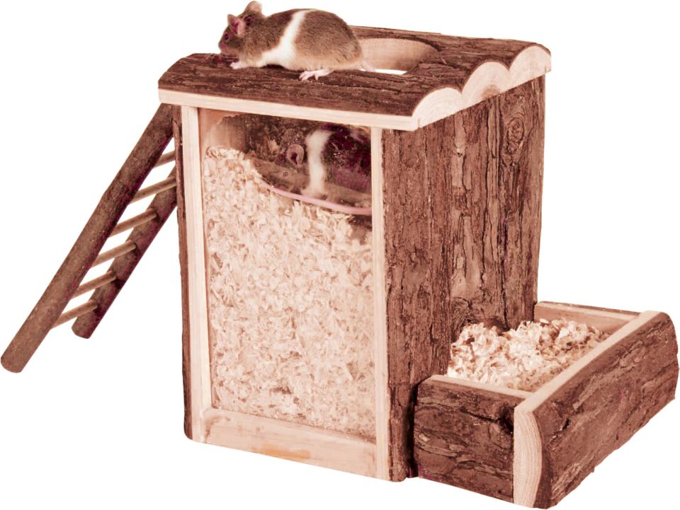 Lege- og gravetårn til mus