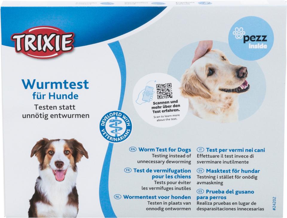 Worm test for dogs