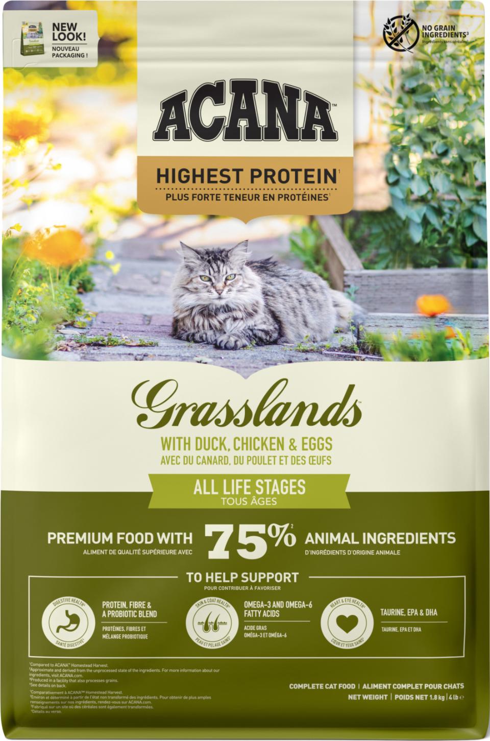 ACANA CAT Highest Protein Grasslands (and og kylling)