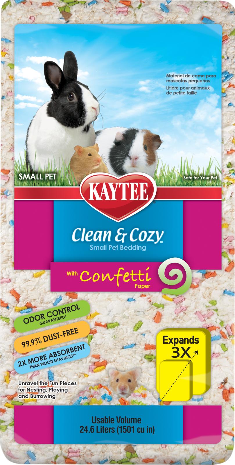 Kaytee Clean & Cozy Confetti bottenströ