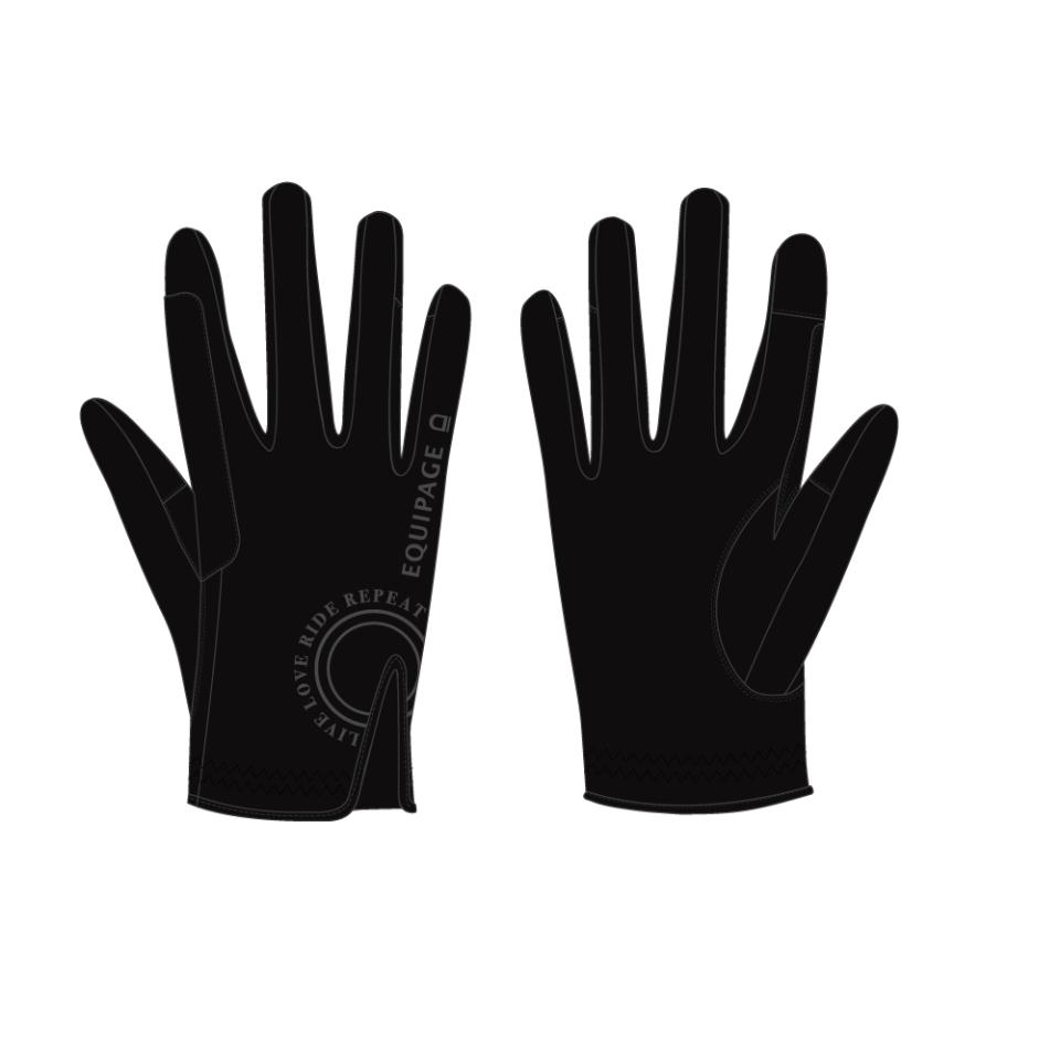 Equipage Terina mesh ridhandskar för barn