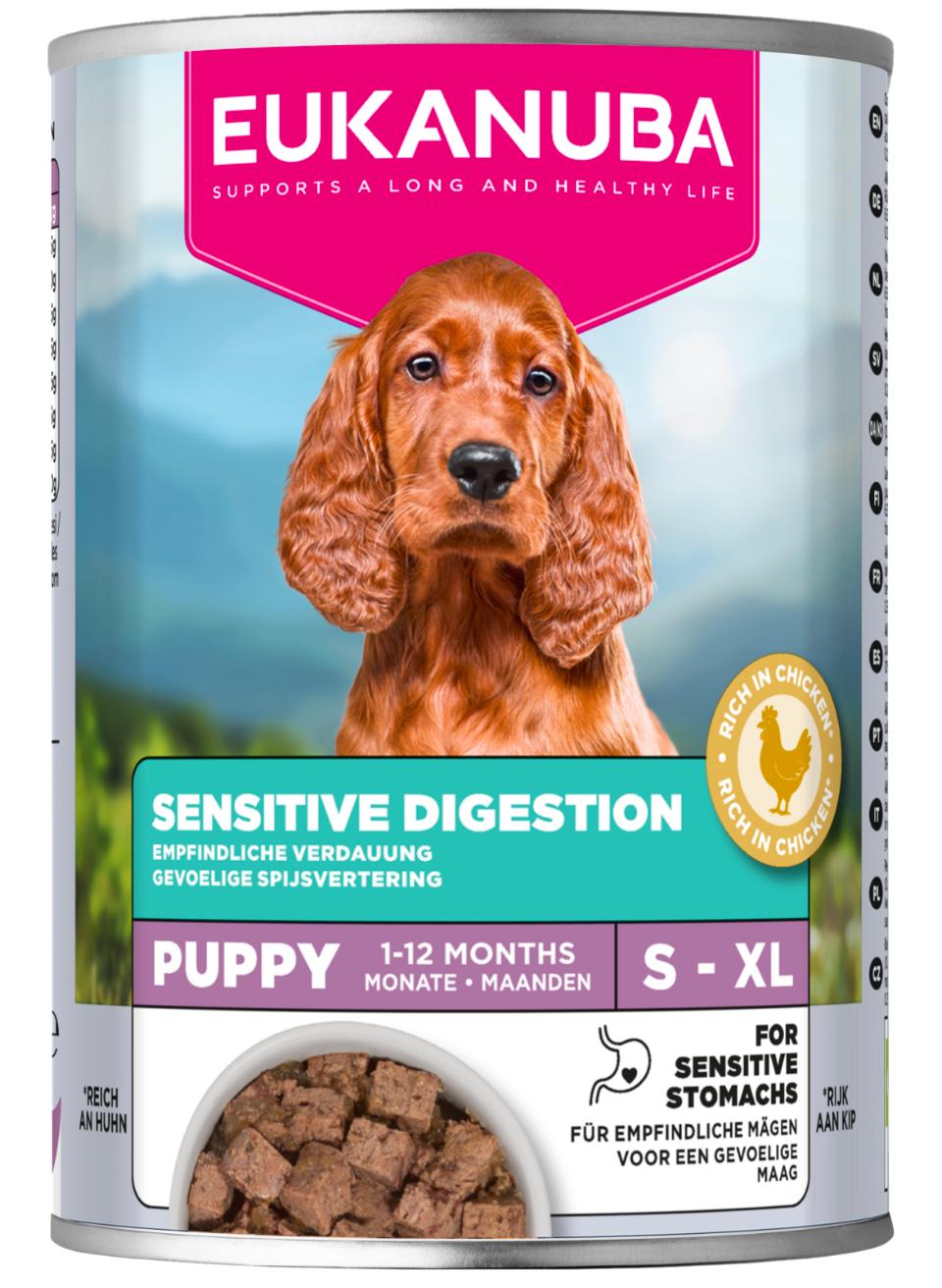 EUKANUBA wet food Puppy Sensitive Digestion Special Care