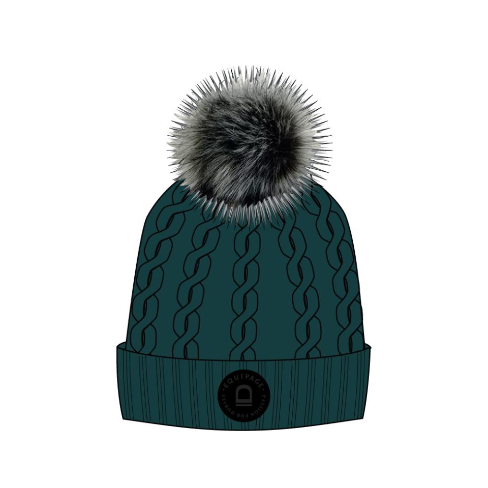 Equipage Vasili strikhue med pelskvast