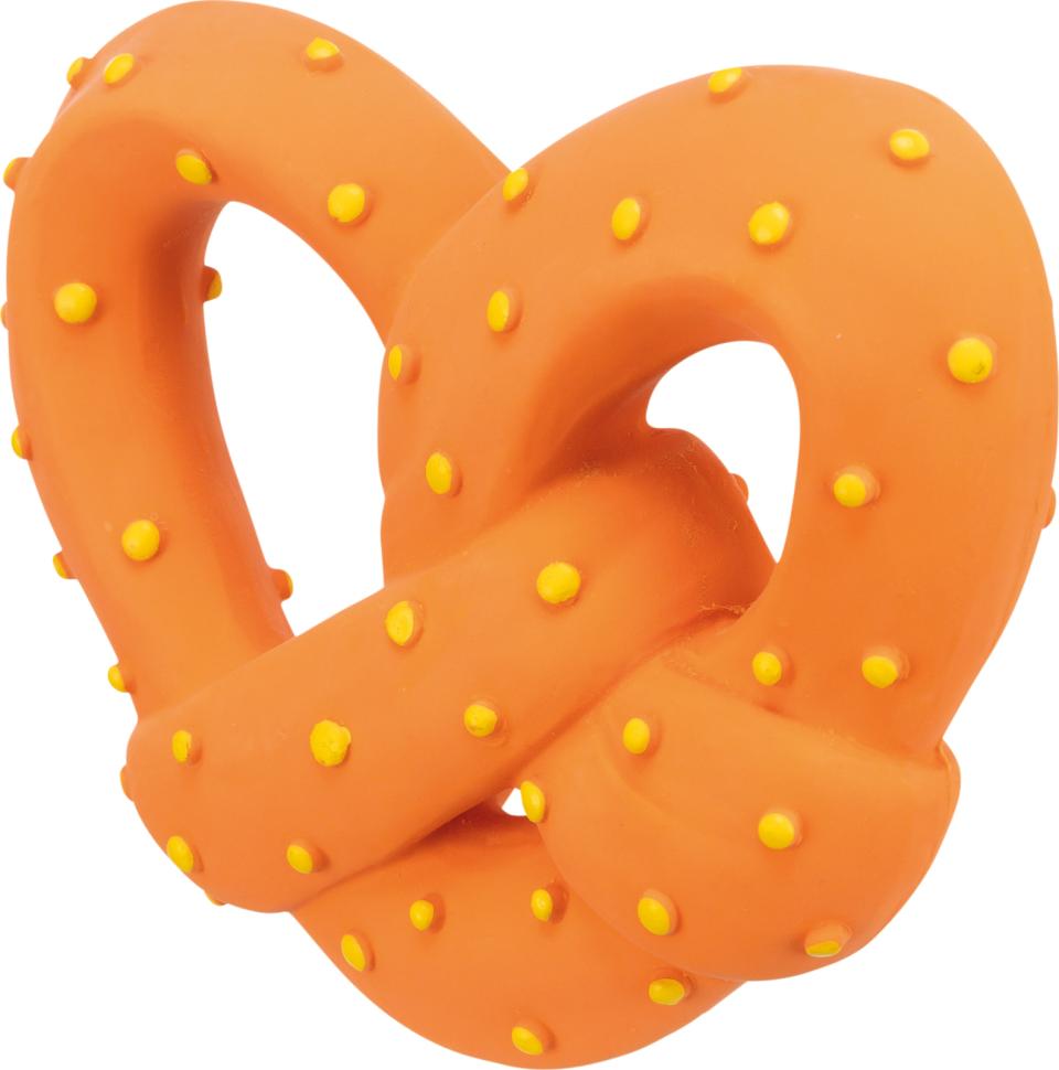 Jolly Paw latex pretzel, med lyd