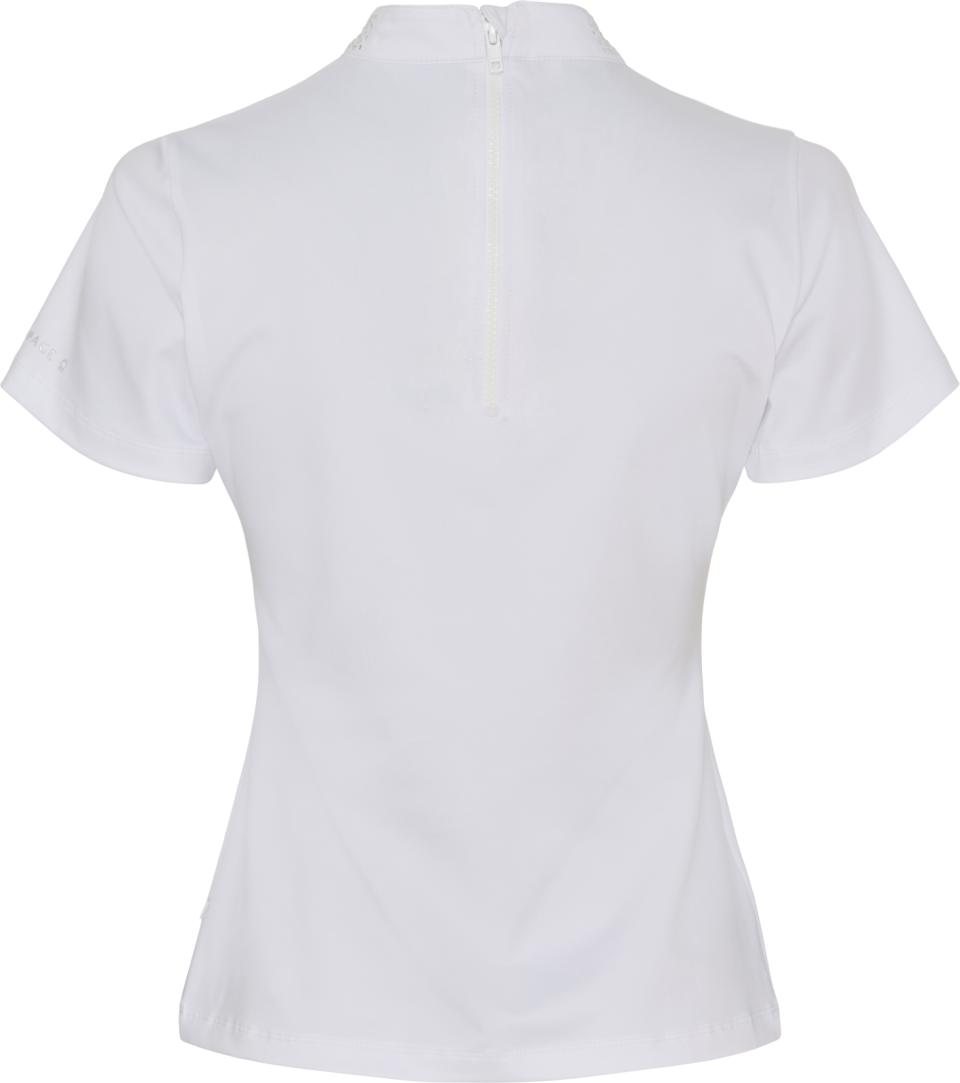 Equipage Tessa kortærmet stævnebluse