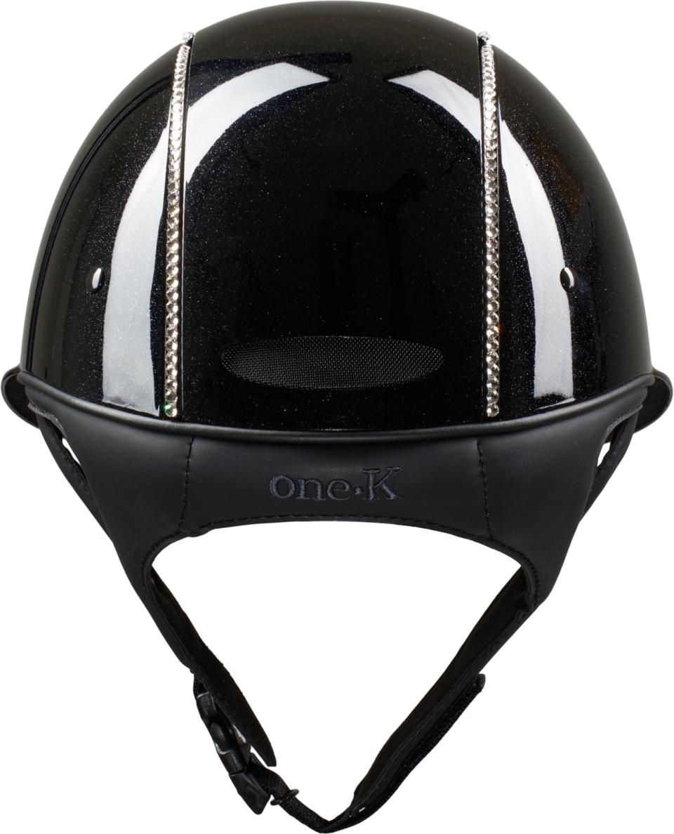 One K MIPS Avancé Lux ridhjälm - skimmer, swarovski pipe