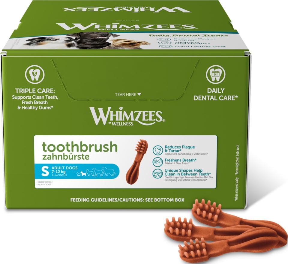 Whimzees Toothbrush Star S til små hunde