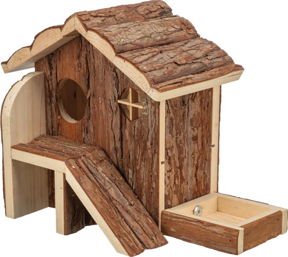 Trixie Henna hus til hamster i bark