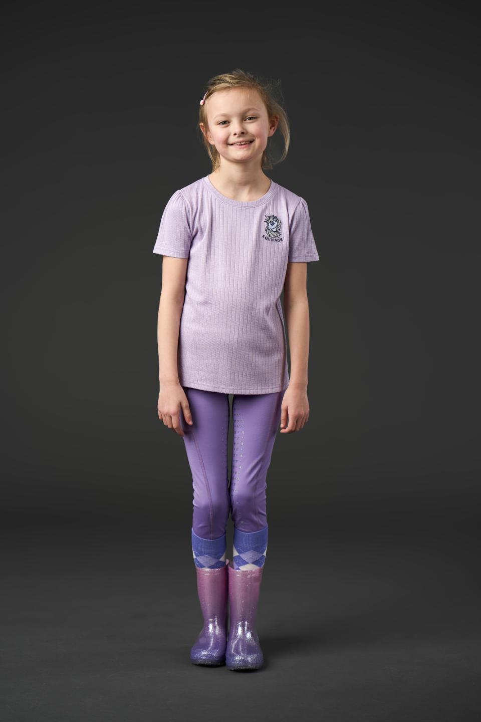Equipage Alexi Kurzarm-T-Shirt für Kinder