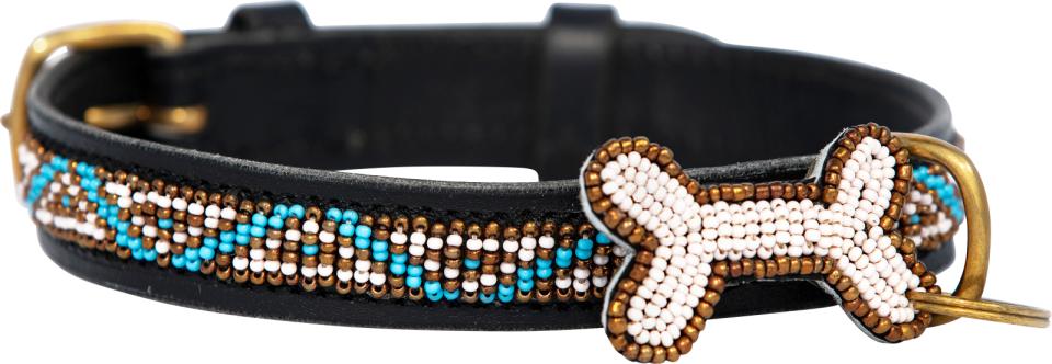 Kampuni håndlavet hundehalsbånd Skinny Kabaka