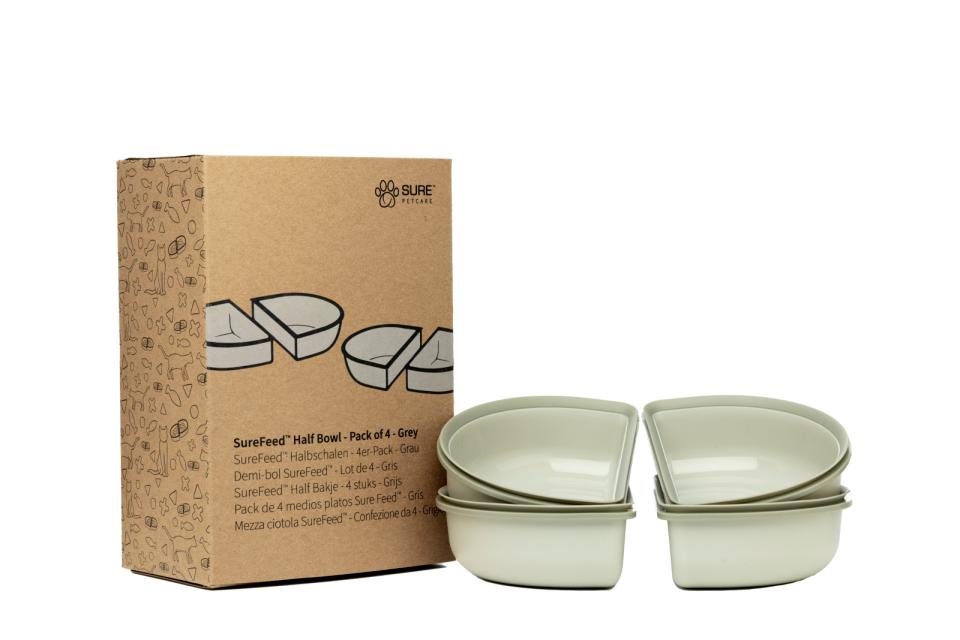 Surefeed halvskål - 4 stk.