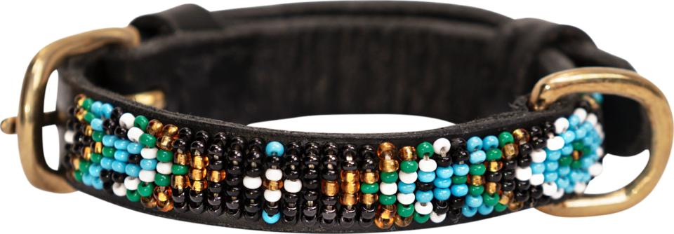 Kampuni handgjort hundhalsband Micro Terese