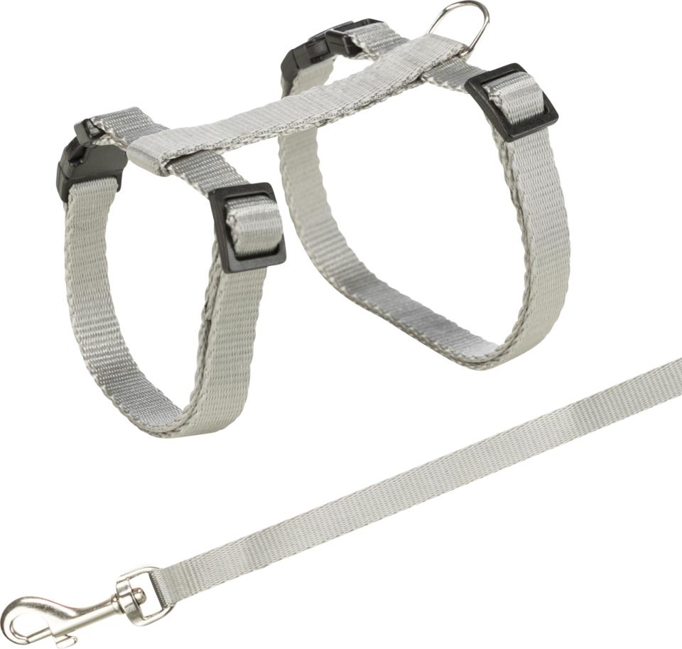 Trixie kattesele (10 mm webbing) med line